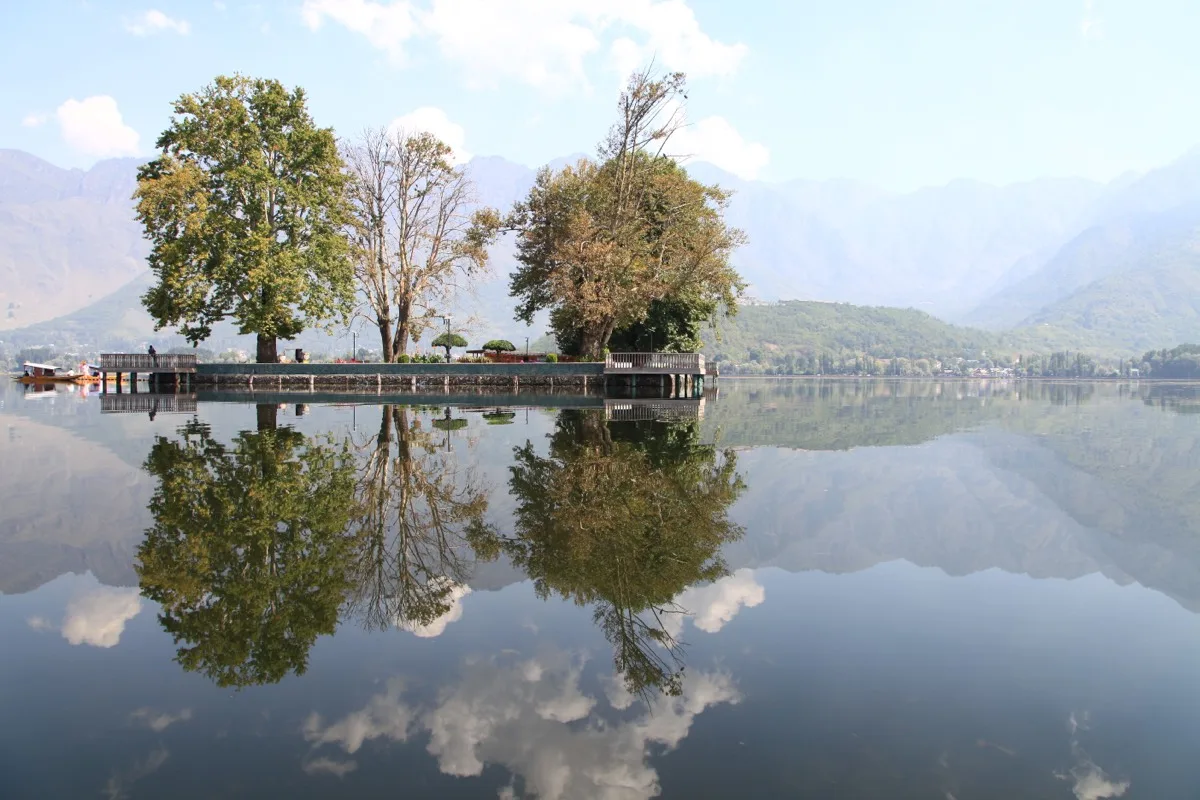 Char Chinar, Dal Lake